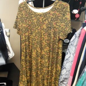LULU Roe sz 2x dress yellow